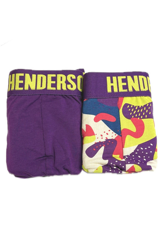 42589 Spin Herren Boxershorts 2er-Pack Henderson lila