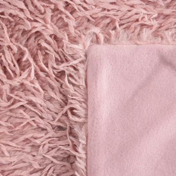 Adore Blanket, flauschige Felldecke, Eurocurtains, Puder
