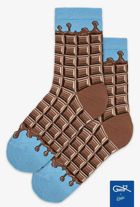 U04.WED Wedel Unisex Gatta Socken – Milky Choco 02/13E