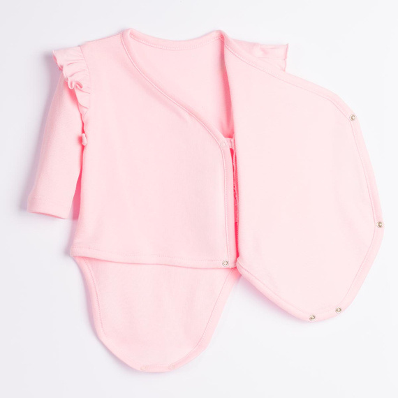 Body zum Wickeln Nicol Tosia 225094 100% Baumwolle Rosa Langarm