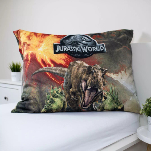 Bettwäsche 140x200 Dinozauren Jurassic Park Vulkan 70x90 Jerry Fabrics