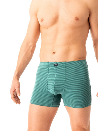 Herren-Boxershorts Key MXH 328 grün – Baumwolle, bequem und luftig