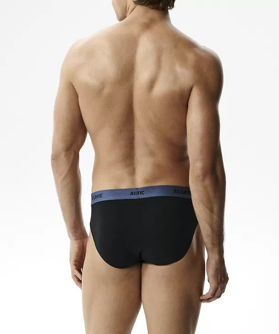 Herren-Slips Atlantic 6SMP-004 A6 multicolor – 6er-Pack, 95% Baumwolle, sportlicher Schnitt