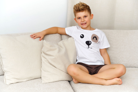 Doctor Nap 7411 Kinderpyjama 100% Baumwolle Unisex