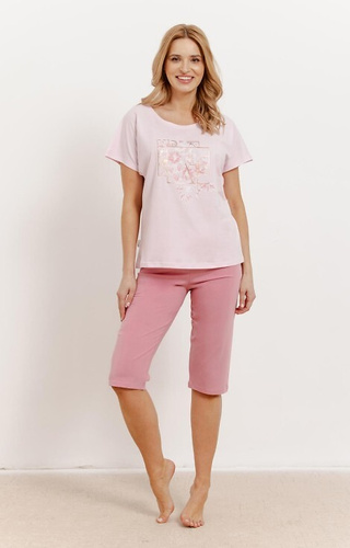 3413 Isla Damen-Pyjama Taro – rosa