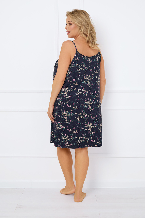 Almi Nachthemd und Stillunterhemd, schmaler Träger Italian Fashion - Druck