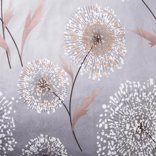 31513/2 Flannellove Darymex graue Flanellbettwäsche, Löwenzahn – Set, 100 % Baumwolle, warm und weich