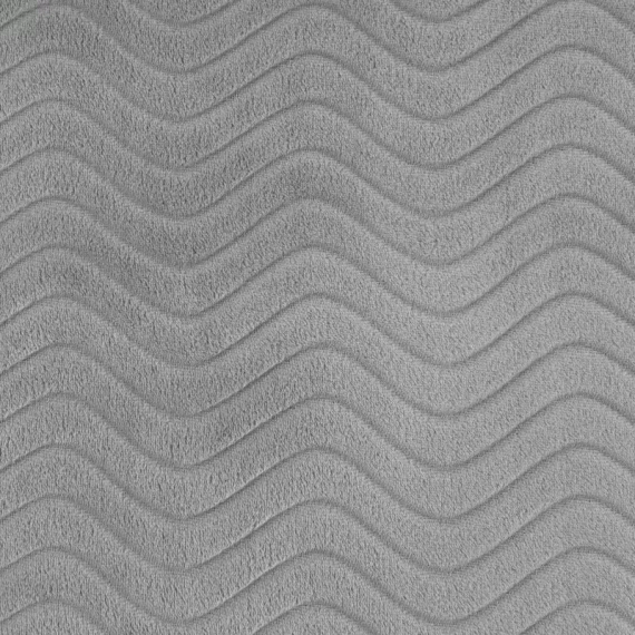 Emma Blanket Tagesdecke mit Fransen, Eurocurtains, Silber