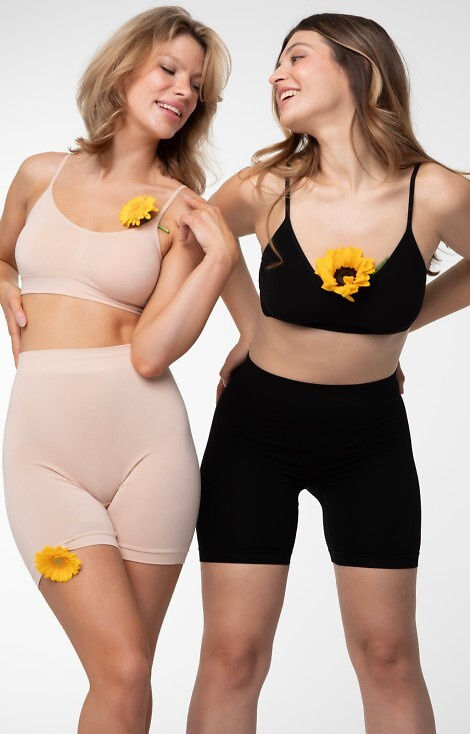 Bermudashorts Bambushöschen Julimex - schwarz