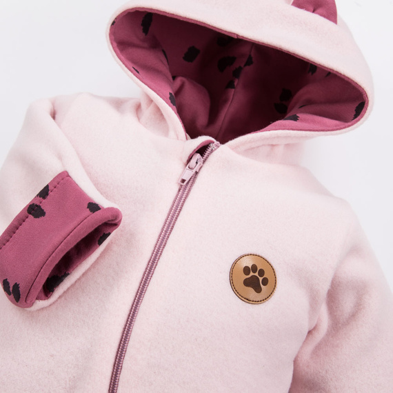 Run & Fun Eevi Fleece-Anzug – Rosa