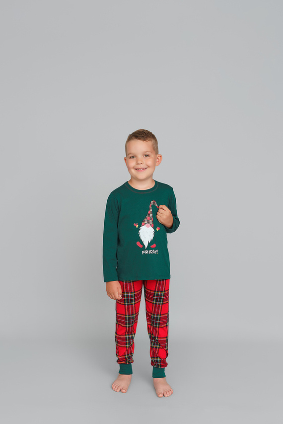 Narvik Schlafanzug für Jungen Italian Fashion- rot/print 