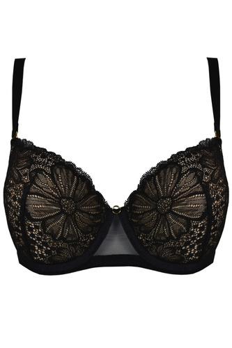 19230 Julia Milano Vollschalen-BH, beige – volle Körbchen, Komfort und Eleganz