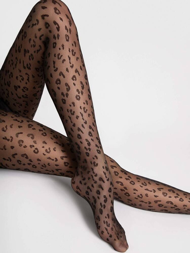 G 6122 Jungle Fiore Strumpfhose 20 den - schwarz