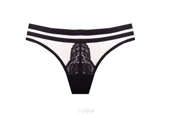 Beatrice Damen-Tanga Unique schwarz