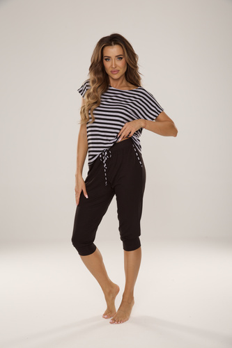 540 Jovite Damen-Pyjamas - schwarz