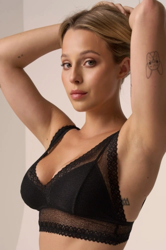 Spitzen-Bralette 210 Babell – ohne Bügel, elastisch | Natürlicher Komfort & feminine Leichtigkeit