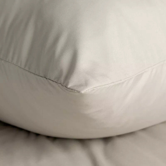 Bettwäsche MI aus Mikrofaser Eurofirany, weich, mit Reißverschluss, 100% Polyester, beige