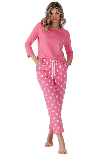 1519 Velik Damenpyjama Leveza rosa