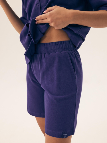 43348 Nilsa Damen-Pyjama Henderson – blau