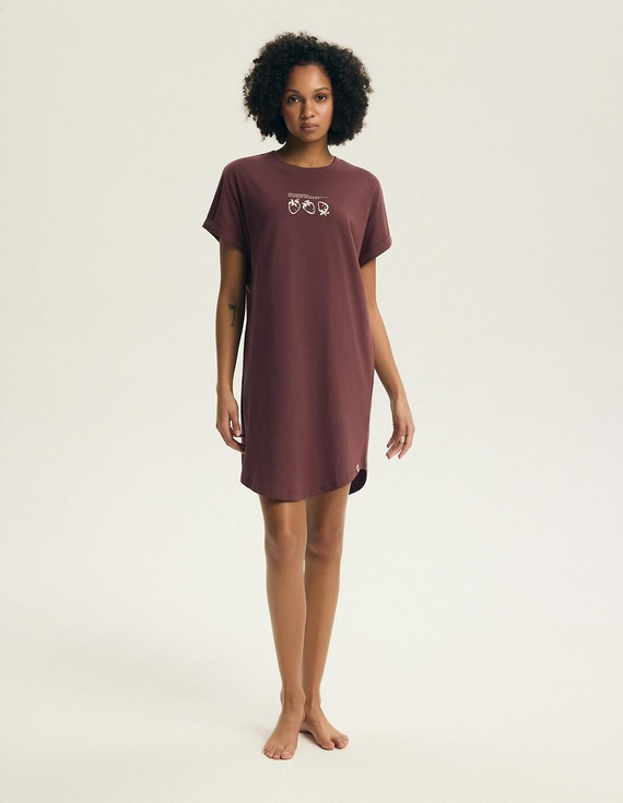 Nachthemd Henderson Evika 45184 – Baumwolle, Frucht-Print