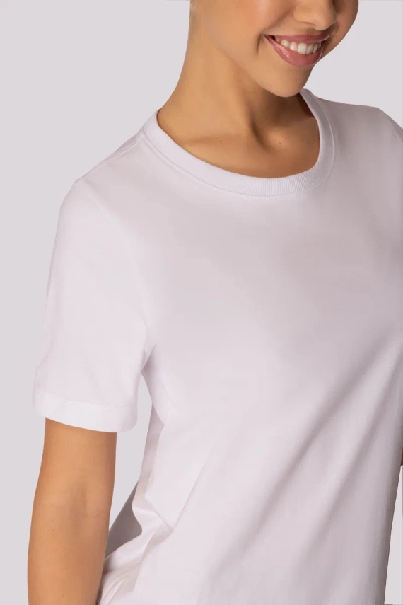 Regular Base Damen T-Shirt Mona weiß