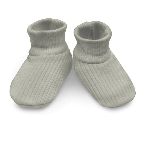 Lovely Day Pinocchio Babyschuhe – grau gestreift