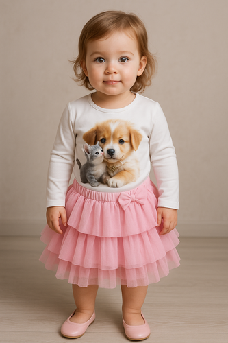 Friends Kinderbluse Bambarillo ecru – Jersey | Komfort und Stil