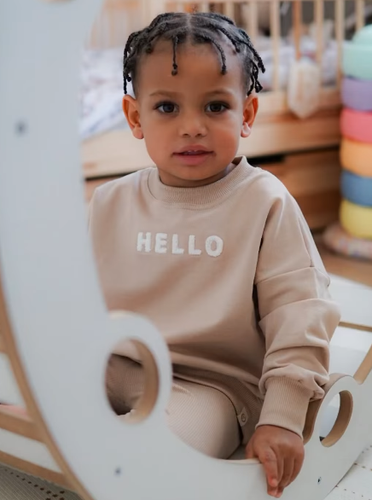 Hello Yosoy Sweatshirt – Karamell