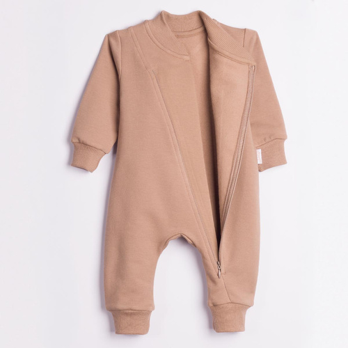 227271 Nicol BENEK Jogginganzug mit Fußsack braun für Babys
