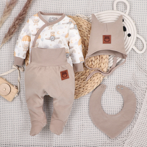 ABK-0044 Sky Journey Baby-Set aus Nini-Bio-Baumwolle