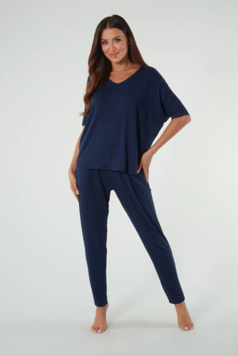 Paramo Damen-Set Italienische Mode - marineblau