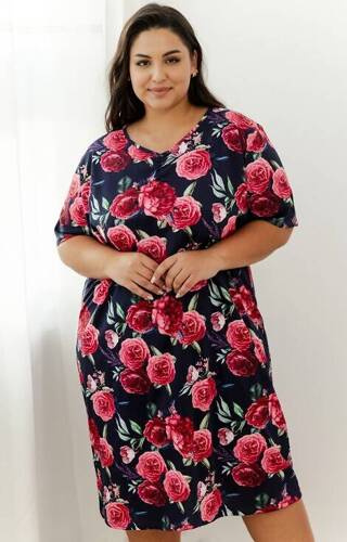 3358 Claire Damenhemd Taro – Marineblau