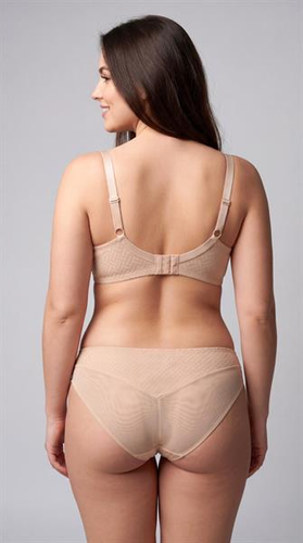 Feminine klassische bequeme Spitzen-Slips Unikat Deva in Beige