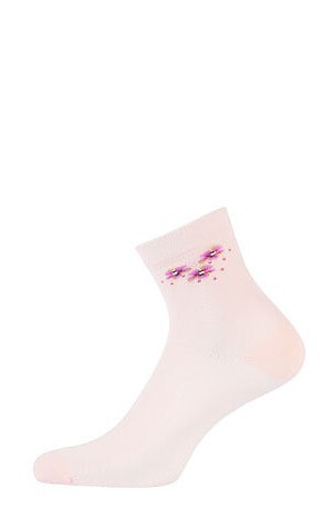 Socken 244.59N, G44.59N Cottoline Spring gemustert Gatta – Baumwollsocken 708/C05 rosa