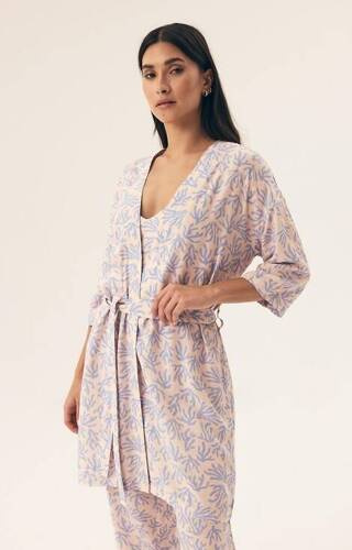 42663 Nadar Henderson Damenbademantel – Hellblau