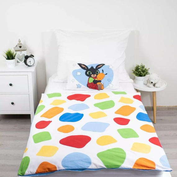 Baumwoll Bettwäsche fürs Babybett 100x135 Jerry Fabrics mit Reißverschluss