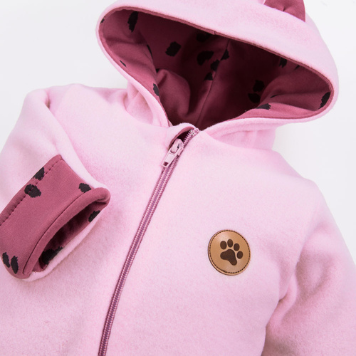 Run & Fun Eevi Fleece-Anzug – Rosa