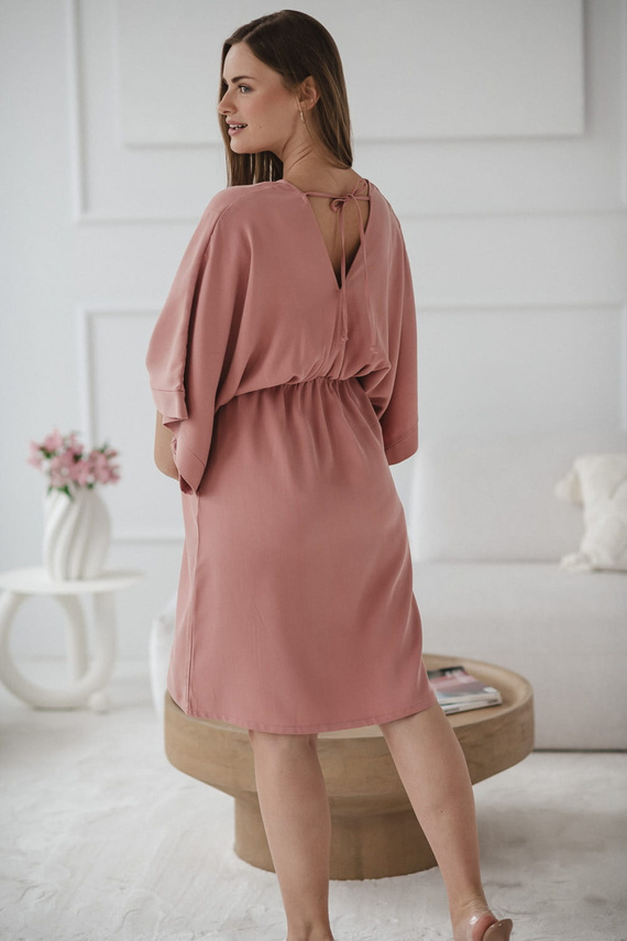 Mama Zen Milk&Love Kräuterrose – Umstands- und Stillkleid aus Tencel