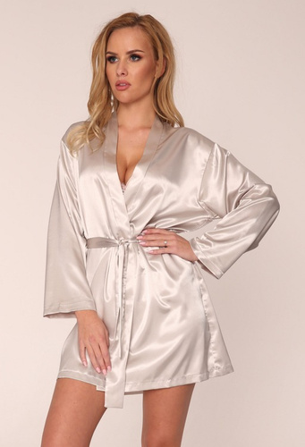 797 Klassischer Damenbademantel Forex - beige