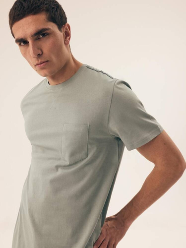 42617 Dexter Premium Herren-Pyjama Henderson – oliv