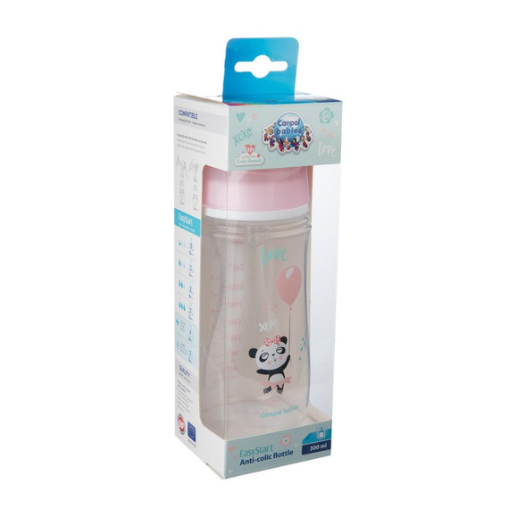 CA35/222PIN Anti-Kolik-Weithalsflasche 300 ml Canpol Babies