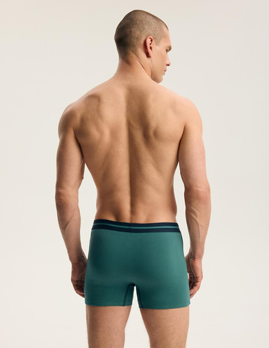 Herrenboxershorts Henderson 45468 Find-Pak aus Baumwolle mit breitem Logo-Bund