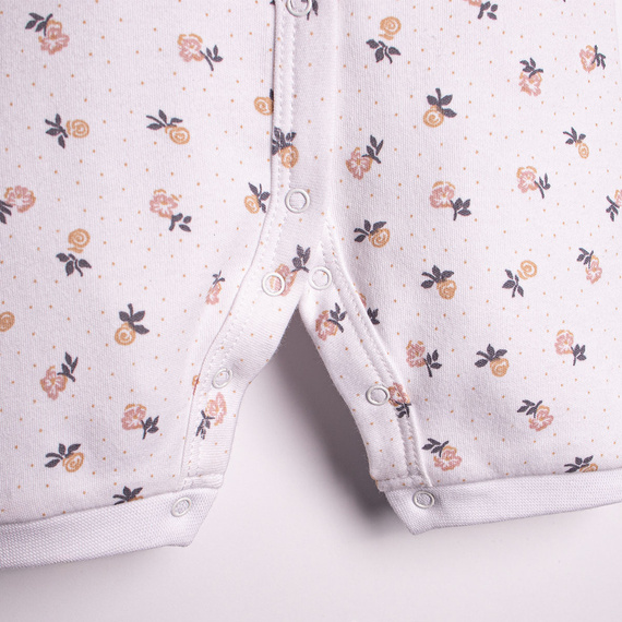 Nicol 220152 Baby Strampler Mädchen Baumwolle Blumen