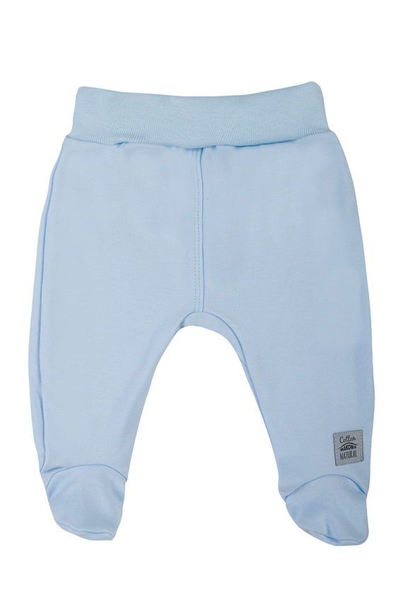 08251B „Unitone Blue“ Makoma blauer Baby-Schlafanzug