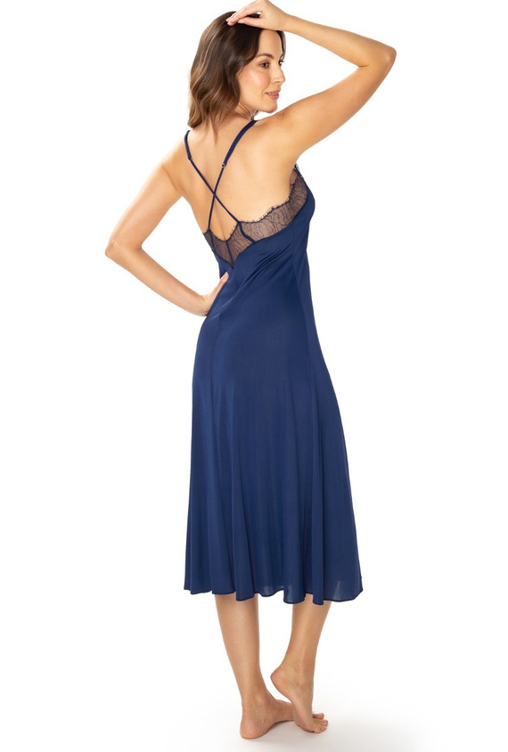 86648 Pari Damen-Nachthemd Mewa Marineblau