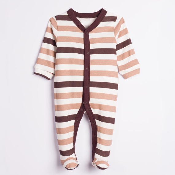 227032 Nicol BENEK Babystrampler 100% Baumwolle gestreift Jungen