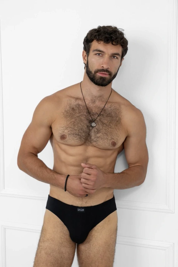 Apollo Herren-Slips Italian Fashion - schwarz