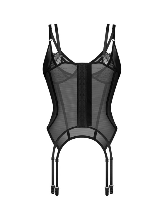 Arrowel Corset Obsessive Damenkorsett - schwarz