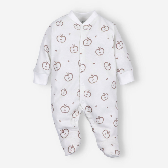 ABN-5298/JAB Happy Apples Nini Strampler aus Bio-Baumwolle