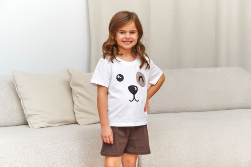 Doctor Nap 7411 Kinderpyjama 100% Baumwolle Unisex